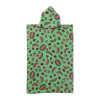 Strandponcho watermeloen - multikleur - 75x220 cm