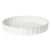 Taartvorm Toscane L - wit - ø26.8x4.5 cm