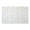 Tafelkleed paashaas - wit/goud/zwart - papier - 138x220 cm