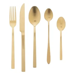 Tafelvorken - goudkleurig - set van 2