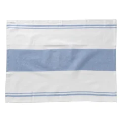 Theedoeken set van 3 - blauw /wit - 45x65 cm