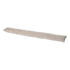 Tochtstopper velours - beige - 90x9 cm