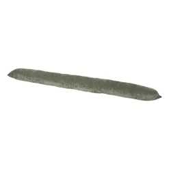 Tochtstopper velours - groen - 90x9 cm