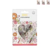 Uitsteekvormpjes- diverse varianten - 3 stuks