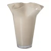 Vaas golf - beige - ø20.5x24.5 cm