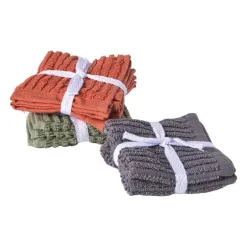 Vaatdoekjes - groen - 20x20 cm - set van 2