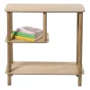 Vakkenkast Scandi laag - naturel - 75x75x30 cm