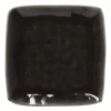 Vierkant bord Toscane - zwart - 20x20 cm