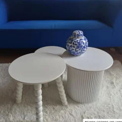 Vloerkleed fluffy - wit - 120x180 cm