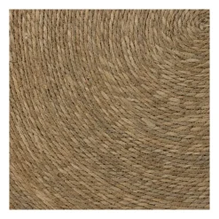 Vloerkleed riet - bruin - ø150 cm