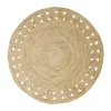 Vloerkleed riet - rond - ⌀120 cm