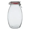 Voorraadpot met klemdeksel - rond - 1.5 liter