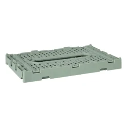 Vouwkrat middel - groen - 10.5x27x17 cm