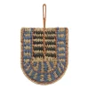 Wand deco bogen - blauw - 41.5x25 cm