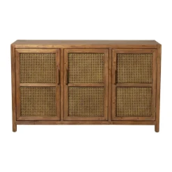 Webbing dressoir Bandung - bruin - 72x120x40 cm