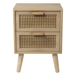 Webbing Java kast met 2 laden - 56x40x31 cm