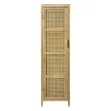 Webbing kast smal Bandung - naturel - 160.5x45x40.5 cm