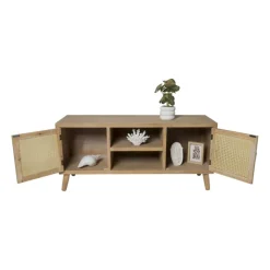 Webbing tv meubel Bandung - naturel - 54.5x120x38 cm