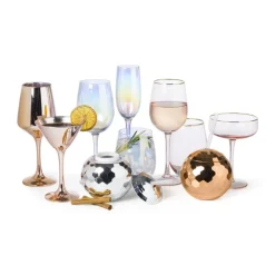 Wijnglas parelmoer - 400 ml
